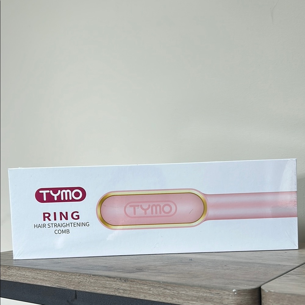TYMO Ring Hair Straightening Comb - Pink